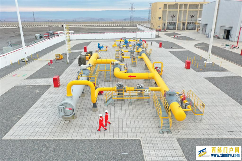 西气东输四线（吐鲁番—中卫）新疆段建成投产(图1)