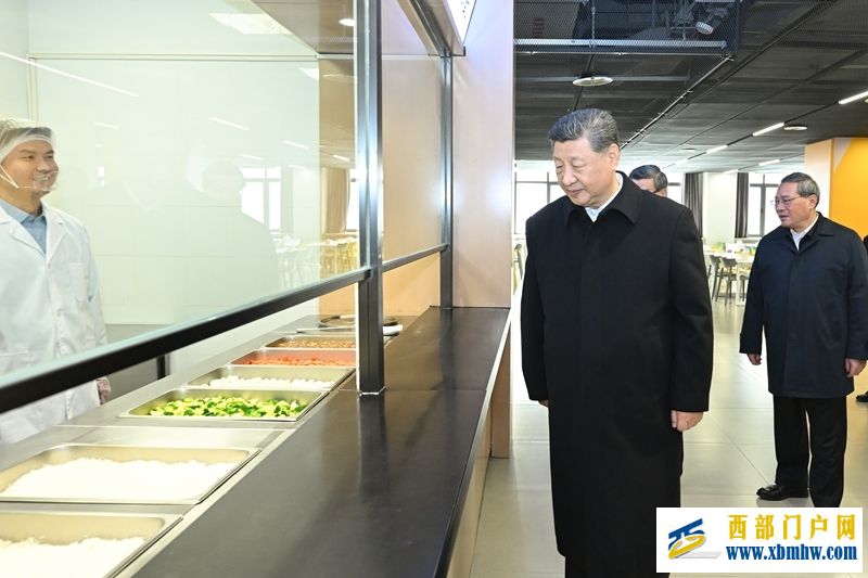 习近平在河北雄安新区考察(图9) 习近平在河北雄安新区考察(图9)